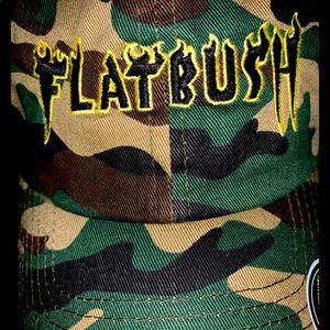 Camo Style Flatbush Strapback hat